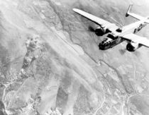B-25 Bomber Over Germany by warishellstore