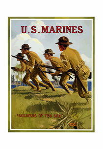 US Marines -- Soldiers Of The Sea by warishellstore
