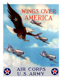 Wings Over America -- Air Corps WWII by warishellstore