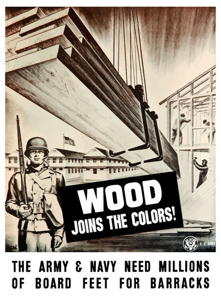 537-271-wood-goes-to-war-ww2-army-poster