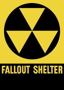 Fallout Shelter Sign by warishellstore