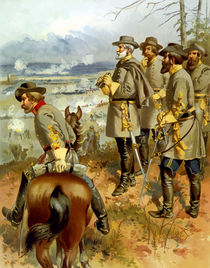 General Lee At The Battle Of Fredericksburg by warishellstore