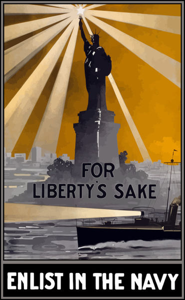 602-300-for-freedoms-sake-enlist-in-the-navy-poster