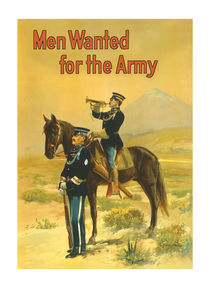 Men Wanted For The Army -- WWI by warishellstore