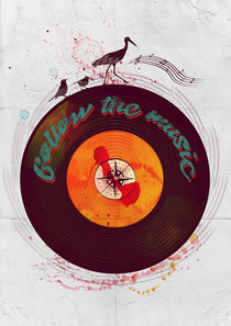 Follow the music by Sybille Sterk
