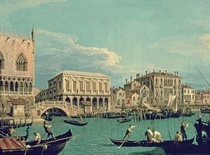 Bridge of Sighs by Giovanni Antonio Canal Canaletto
