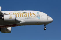 Emirates Airbus A380 by David Pyatt