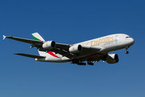 Emirates Airbus A380 von David Pyatt