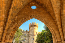The Palace of the Grand Master in Rhodes, Greece by Constantinos Iliopoulos