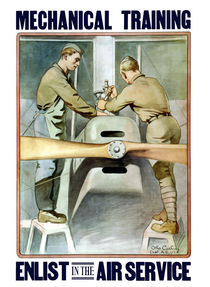Enlist In The Air Service -- WW1 von warishellstore
