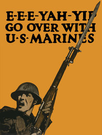 Go Over With US Marines -- WWI by warishellstore