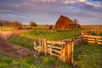 Old barn on the island of Texel, The Netherlands von Sara Winter