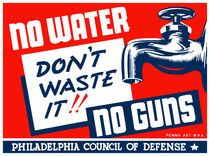 No Water No Guns -- WPA von warishellstore