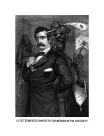 Satan Tempting John Wilkes Booth by warishellstore