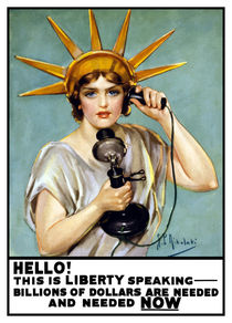 This Is Liberty Speaking -- World War I by warishellstore