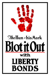 Blot It Out With Liberty Bonds -- WWI by warishellstore