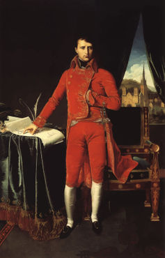 710-napoleon-bonaparte-portrait-standing-painting