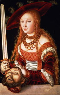 Judith with the head of Holofernes by Lucas Cranach the Elder
