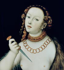 The Suicide of Lucretia von Lucas Cranach the Elder