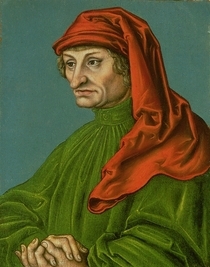 Portrait of a Man von Lucas Cranach the Elder