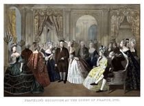 Franklin's Reception At The Court Of France by warishellstore