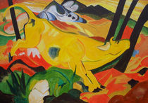 gelbe Kuh von Eike Holtzhauer