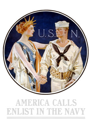 734-360-america-calls-enlist-in-the-navy-ww1-poster