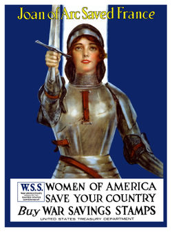 745-365-joan-of-arc-saved-france-wss-ww1-poster