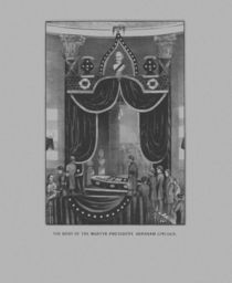 President Abraham Lincoln Lying In State von warishellstore