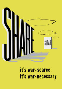 Share Sugar -- WW2 Rationing by warishellstore
