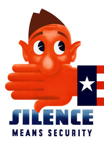 Silence Means Security -- WW2 von warishellstore
