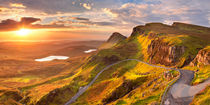 Sunrise at Quiraing, Isle of Skye, Scotland von Sara Winter