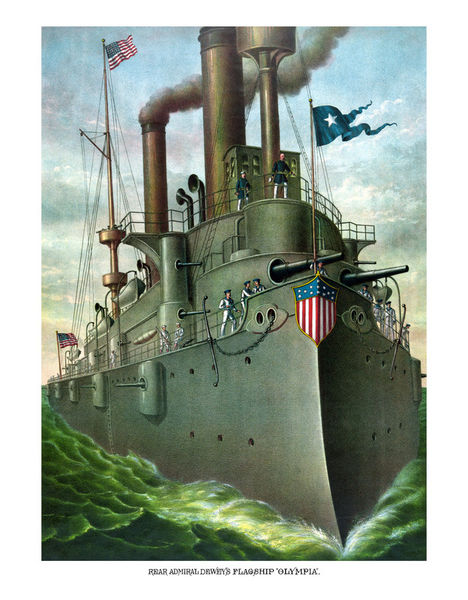858-admiral-deweys-flagship-olympia-military-history-poster