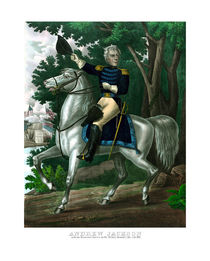 General Andrew Jackson On Horseback by warishellstore
