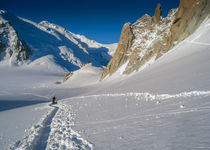 Col du MIdi glacier walk by Chris Warham