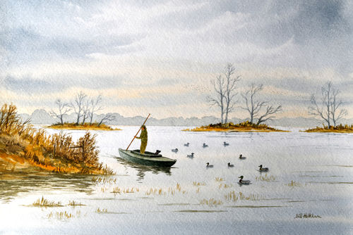 The-island-duck-blind-painting