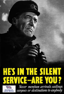 He's in the silent service - are you? by warishellstore