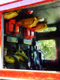 Inside the Fire Truck von Susan Savad