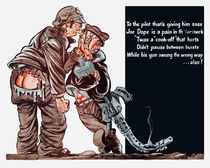 WWII Joe Dope Cartoon von warishellstore