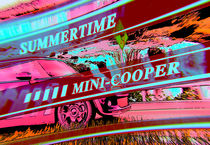 Mini Cooper rosa von Michael Golüke