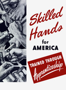 Skilled Hands For America von warishellstore