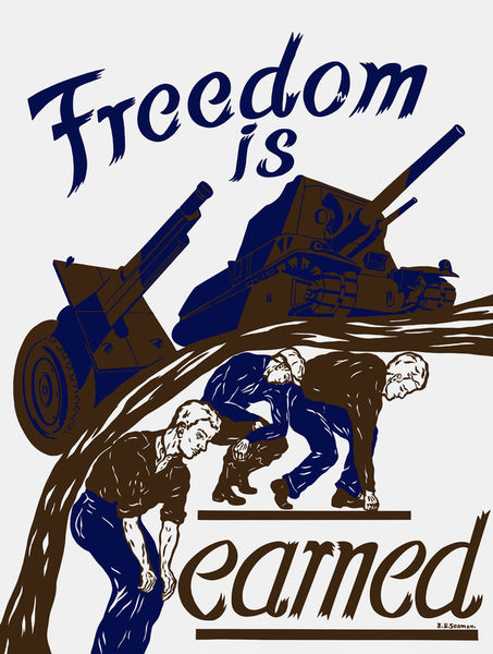908-437-freedom-is-earned-wwii-wpa-poster
