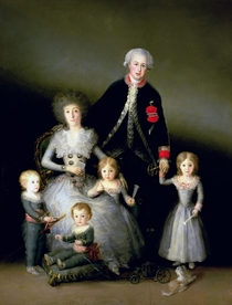 The Duke of Osuna and his Family von Francisco Jose de Goya y Lucientes