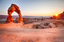 Delicate Arch, Utah by Jan Schuler