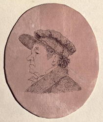 Self Portrait by Francisco Jose de Goya y Lucientes
