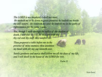 Psalm 23 The Lord Is My Shepherd von Susan Savad