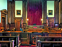 Courtroom by Susan Savad