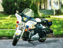 Police Motorcycle von Susan Savad
