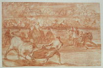 Bullfighting by Francisco Jose de Goya y Lucientes