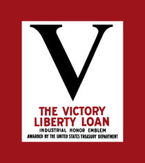 Victory Liberty Loan Industrial Honor Emblem  by warishellstore